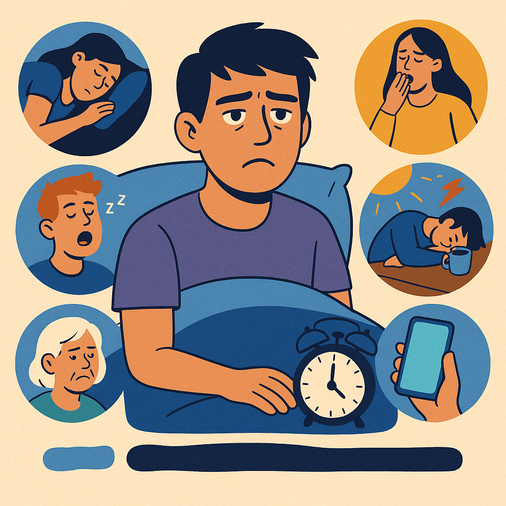 Insônia, dormir mal e dormir pouco: causas, consequências e soluções!
